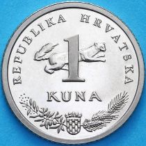 Хорватия 1 куна 2008 год. Proof