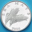 Монета Хорватия 1 липа 2008 год. Надпись на латыни. Пруф