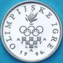 Хорватия 2 липы 1996 год. Олимпиада 1996. Пруф