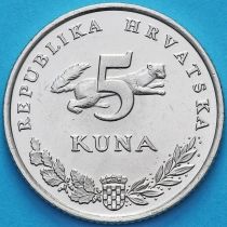 Хорватия 5 кун 2007 год.