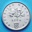 Монета Хорватии 1 липа 1997 год.