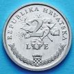 Монета Хорватии 2 липы 1999 год. 
