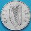 Монета Ирландия 10 пенсов 1973 год. Атлантический лосось.