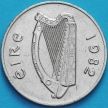 Монета Ирландии 10 пенсов 1982 год. Атлантический лосось.