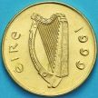 Монета Ирландия 20 пенсов 1999 год. Ирландская охотничья лошадь. UNC