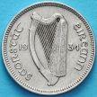 Монета Ирландии 3 пенса  1934 год. Заяц.