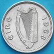 Монета Ирландии 3 пенса 1968 год. Заяц.