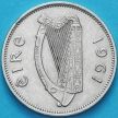 Монета Ирландия 6 пенсов 1961 год. Ирландский волкодав.