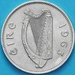 Монета Ирландия 6 пенсов 1963 год. Ирландский волкодав.