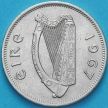 Монета Ирландия 6 пенсов 1967 год. Ирландский волкодав.