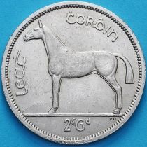 Ирландия 1/2 кроны 1966 год. Ирландская охотничья лошадь.