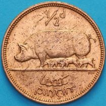 Ирландия 1/2 пенни 1966 год. Свинья.