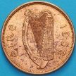 Монета Ирландия 1/2 пенни 1966 год. Свинья.