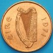 Монета Ирландия 2 пенса 1971 год. 