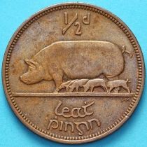 Ирландия 1/2 пенни 1964 год. Свинья.