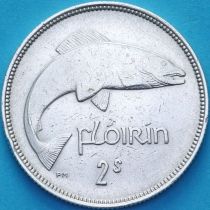 Ирландия 2 шиллинга (флорин) 1940 год. Атлантический лосось.