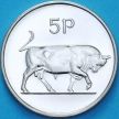Монета Ирландия 5 пенсов 1971 год. Пруф