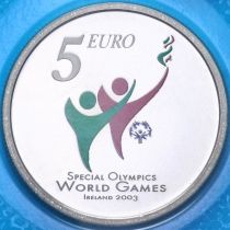Ирландия 5 евро 2003 год. Специальная Олимпиада 2003 в Дублине