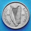 Монета Ирландии 3 пенса 1928 год. Заяц.