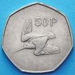 Монета Ирландия 50 пенсов 1988 год. Вальдшнеп.