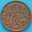Монета Исландия 1 эйре 1937 год.