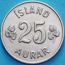 Исландия 25 эйре 1946 год.