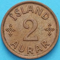 Исландия 2 эйре 1942 год.