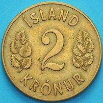 Исландия 2 кроны 1946 год.