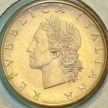 Монета Италия 20 лир 1999 год. BU