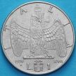 Монета Италия 1 лира 1939 год. Магнетик. XVII