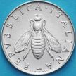 Монета Италия 2 лиры 1970 год. Пчела.
