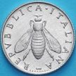 Монета Италия 2 лиры 1980 год. Пчела. BU