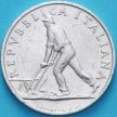 Монета Италия 2 лиры 1948 год. Пахарь.