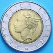 Монета Италия 500 лир 1993 г. 100 лет Банку Италии