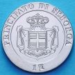 Монета Себорги 1 луиджино 2012 год.