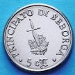 Монета Себорги 5 чентезимо 1995 год.