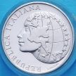 Италия 500 лир 1985 год. Председательство Италии в ЕС. Серебро.