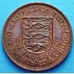 Монета Джерси 1/12 шиллинг 1960 год. 300 лет вступления на престол короля Карла II