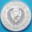 Монета Кипр 50 центов 1985 год. Международный год лесов
