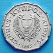 Монета Кипра 1/2 цента 1983 год.