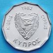 Монета Кипра 5 милс 1982 год.