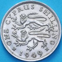 Кипр 1 шиллинг 1949 год.