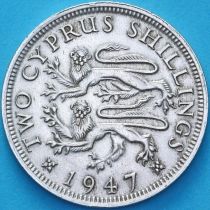 Кипр 2 шиллинга 1947 год.