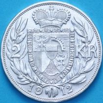 Лихтенштейн 2 кроны 1912 год