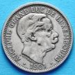 Монета Люксембург 10 сантим 1901 год.