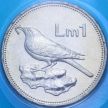 Монета Мальта 1 лира 2005 год. BU