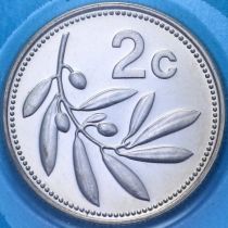 Мальта 2 цента 2005 год. BU