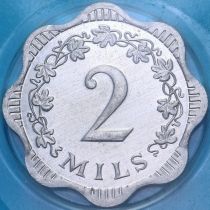 Мальта 2 милса 2005 год. BU