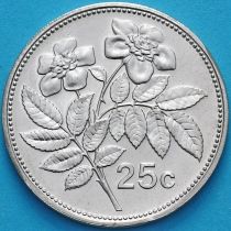 Мальта 25 центов 2005 год.