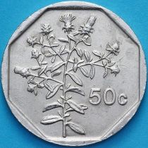 Мальта 50 центов 2001 год.